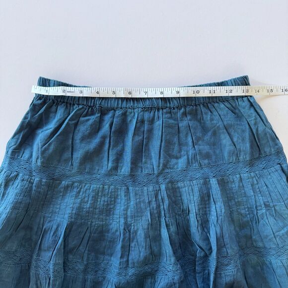 NWT Allison New York Emmie Mini Skirt In Teal Tie Dye Size Small - Picture 11 of 11